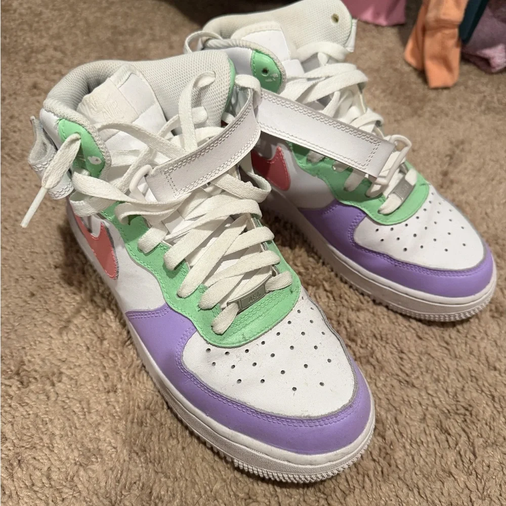 Multi Color Nike Air Forces